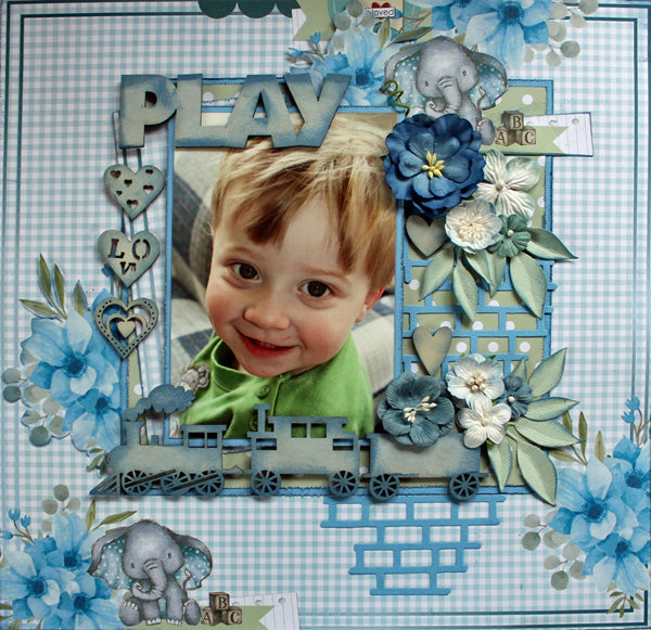 Baby - single page - Paper Roses Scrapbooking