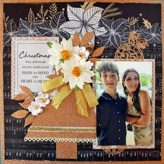 Brother and Sister - single page - Paper Roses Scrapbooking