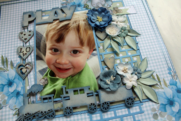 Baby - single page - Paper Roses Scrapbooking